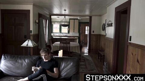 My stepdad Myles Landon gave me a free sensual ride to his dick