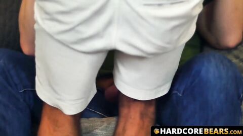 HardcoreBears.com - Rusty McMann and Avist Rider fuck raw after sloppy intense blowjo