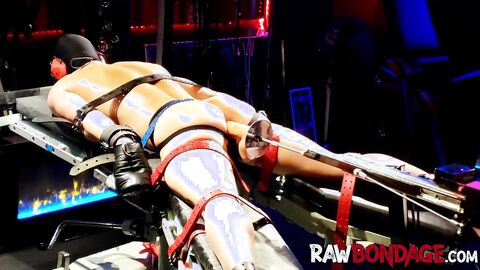 Hole pumped submissive violated in dungeon of pleasure