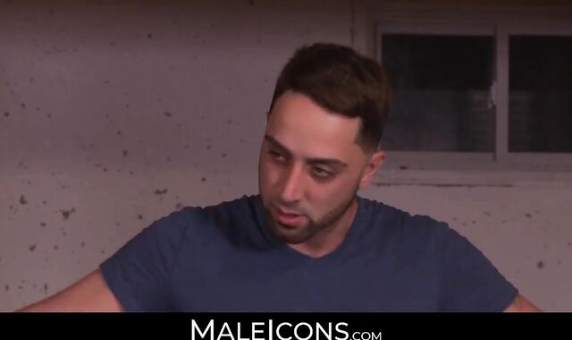 MaleIcons.com - Andrew's longing for a big dude's cock fulfilled in a wild fuck