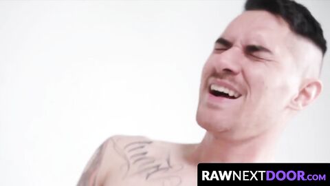 RawNextDoor.com - Tight bottom Roman Todd destroyed by ripped jock Zak Bishop with a