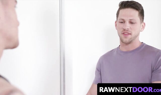 RawNextDoor.com - Tight bottom Roman Todd destroyed by ripped jock Zak Bishop with a