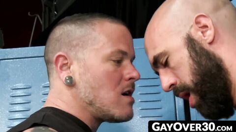 GayOver30.com - Max Cameron and Lex Ryan's raw gay sex: a wild, passionate fuck