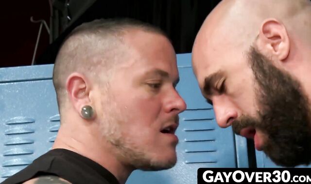 GayOver30.com - Max Cameron and Lex Ryan's raw gay sex: a wild, passionate fuck
