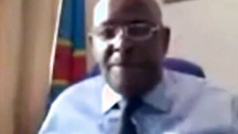 Mature Congolese Minister Daddy Barebacks His Assistant