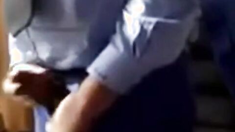 Mature Congolese Minister Daddy Barebacks His Assistant