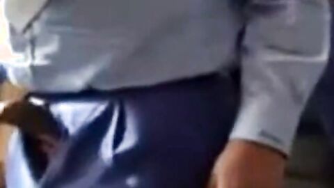 Mature Congolese Minister Daddy Barebacks His Assistant