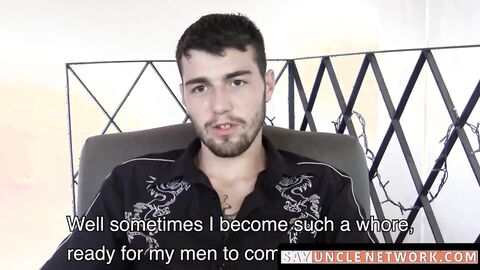 SayUncleNetwork.com - Gay bareback riding leads to a facial for tattooed Latino