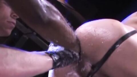 It's time for Marc and BILLY to work over Lee Heyford, which they do to an eye-poppin