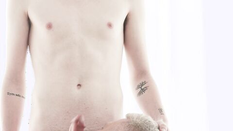 Hunk DILF Coach Marko sucked Myott Hunter for scrotum test