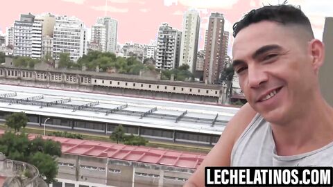 LecheLatinos.com - Savoring beefy Azul's throbbing cock and hot load