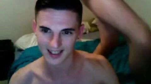 Twink Friends Cum Hard on Webcam