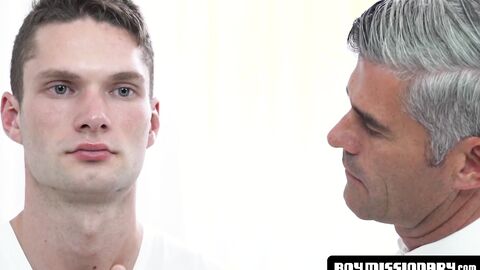 BoyMissionary.com - Dominant daddy fucked by his obedient Mormon