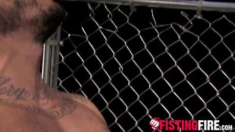 Hunk Alessio Romero indulges in a cum filled finale after a hot puppy play