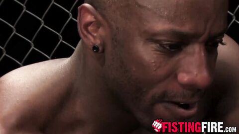 Sexy handsome dude Race Cooper plows a tight ass in the air hard and deep