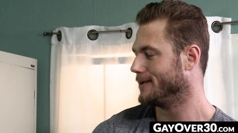 GayOver30.com - Ace Era and Rego Bello's raw doctor's office anal sex session