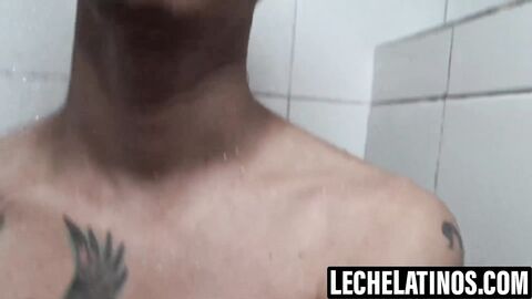 LecheLatinos.com - Inked Jason's ass destroyed by deep pounding