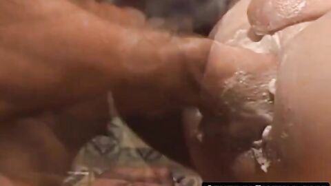 CentralFisting.com - Mario Cruz's fisting foursome creamy finish