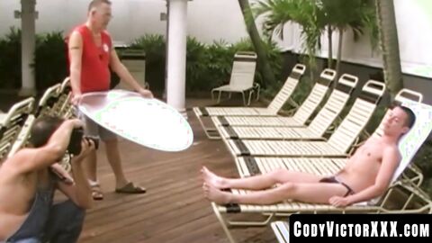 CodyVictorXXX.com - Buff daddy eats an ass before sliding his fat cock into it hard