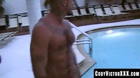 CodyVictorXXX.com - Buff daddy eats an ass before sliding his fat cock into it hard