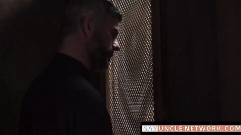 SayUncleNetwork.com - Twink's confession turns into wet blowjobs and forbidden raw se