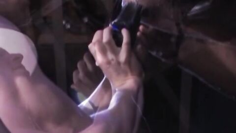 Matthieu then worships Billy's amazing ass, beautifully round, smooth, muscled pink g