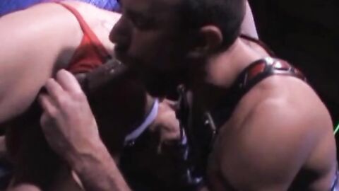 Matthieu Paris and Lee Heyford. This is Lee's first appearance in a Raging Stallion f