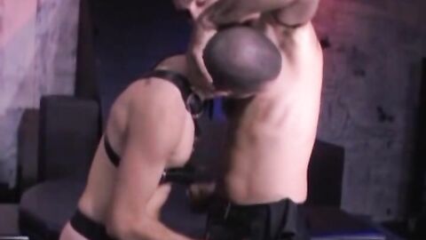 David has a huge uncut tcock for Nicolas to worship. Nicolas licks up and down David'