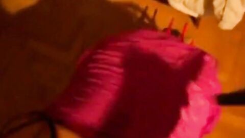 Crossdresser Fun with Lady F: Blowjob and Amateur Action