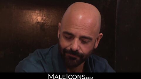 MaleIcons.com - Gay daddy's hard fucking of a cute escort's butt hole
