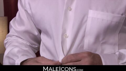 MaleIcons.com - Gay jock's oral fixation slurping and sucking his best friend's cock