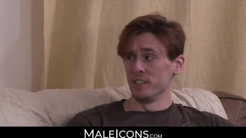 MaleIcons.com - Gay jock's oral fixation slurping and sucking his best friend's cock