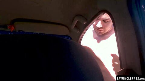 Isra Hell bottoms for his horny driver Kevin Alexander on the road