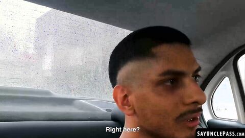 Alexander Rajesh fucks Lorenzo August while getting some fresh air