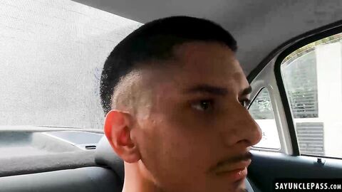 Alexander Rajesh fucks Lorenzo August while getting some fresh air