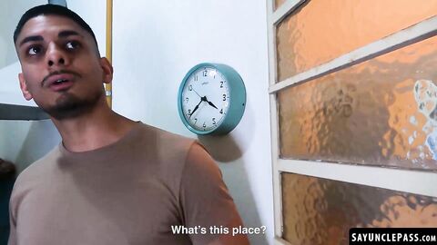 Alexander Rajesh fucks Lorenzo August while getting some fresh air