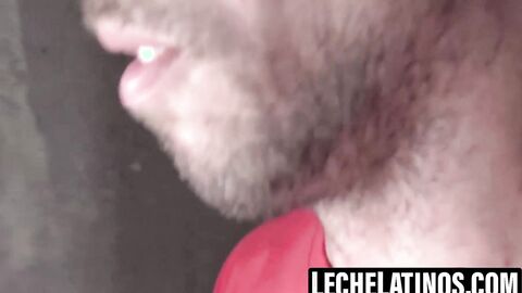 LecheLatinos.com - Willy licks up every drop of my cum after a blowjob