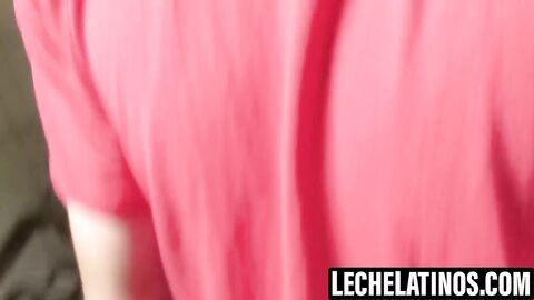LecheLatinos.com - Willy licks up every drop of my cum after a blowjob