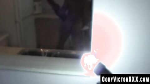 CodyVictorXXX.com - Black gay sucks daddies cock and bends over for dicking down roug