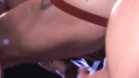 Matthew's closed fist is pushing through Mason's ass, and Mason begs for more and mor