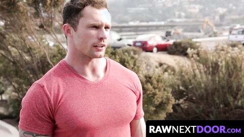 RawNextDoor.com - Glamorous hunk Sir Jet barebacked after beach seduction by Markie M