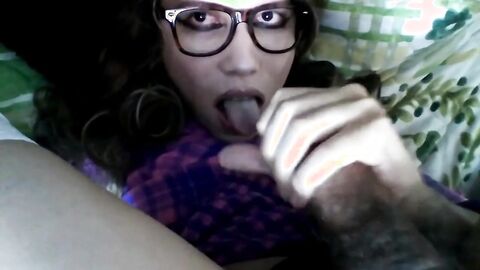 Crossdresser Paulina Doll's Solo Self-Facial