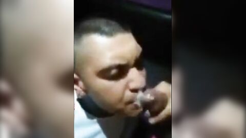 Latino Tattooed Guy Sucks to Join Reminez Gang