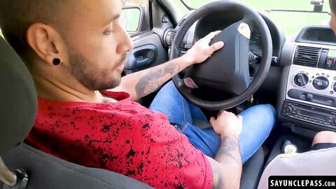 Horny Milo Star invited Isra Hell for hot sex before heading home