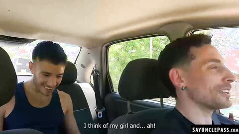 Talex Madriz gives Matt Vi a good cock ride after an intense blowjob