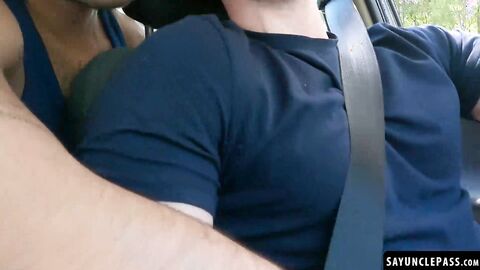 Talex Madriz gives Matt Vi a good cock ride after an intense blowjob