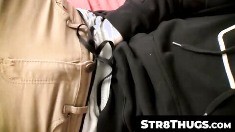 Str8Thugs.com - Naughty pirate's hard pecker stroking and jizz unloading solo play