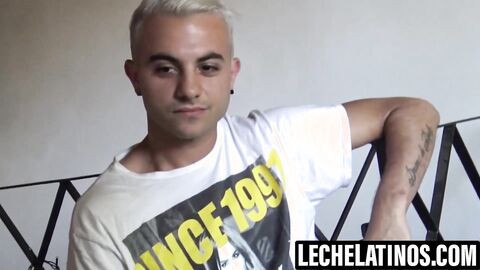 LecheLatinos.com - Juans bisexual cock wetting for cash