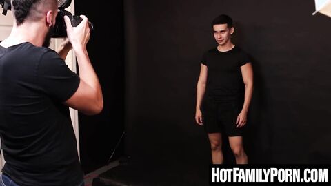 HotFamilyPorn.com - Seducing hot step uncle Marco Lorenzo for barebacking