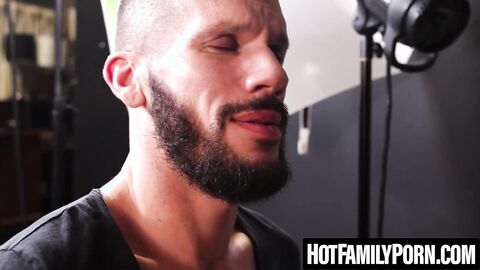 HotFamilyPorn.com - Seducing hot step uncle Marco Lorenzo for barebacking